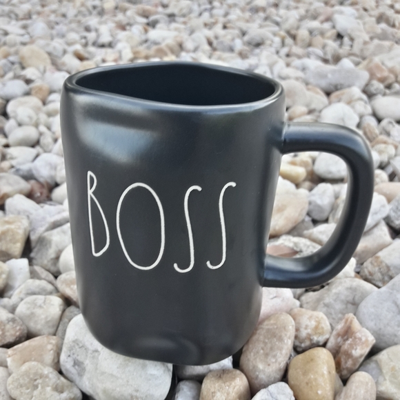 BOSS Mug Rae Dunn Ceramic Coffee Cup Gift Idea Farmhouse Boho Home Decor - Picture 8 of 8